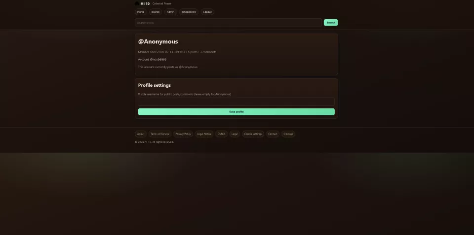 Community imageboard PHP + SQLite